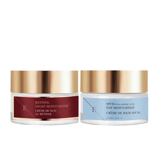 Retinol Nachtcrème 50ml + SPF 30 Hyaluronzuur Dagcrème 50ml - Image 1