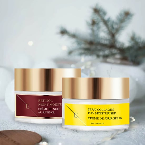 Retinol Nacht Hydratatiecrème 50ml + SPF 50 Collageen Dagcrème 50ml - Image 2