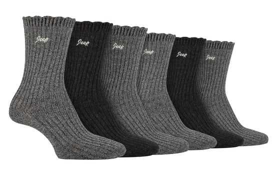 Dames 6-pack Bamboe Bootsokken | Schattige Geribbelde Top Sokken - Image 1