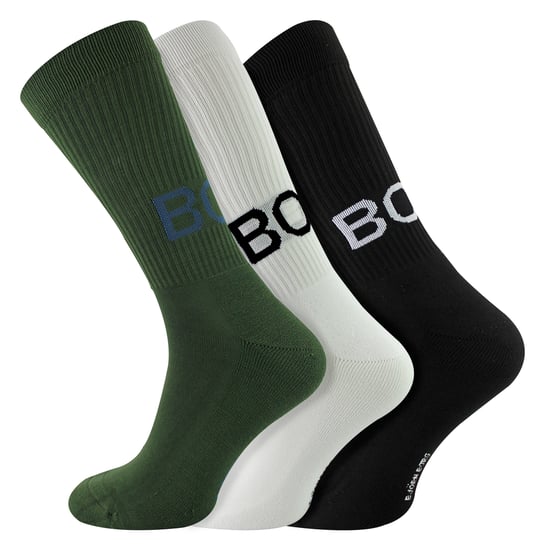 3-Pack Core Sport Geribbelde Top Crew Sokken voor Mannen - Image 4