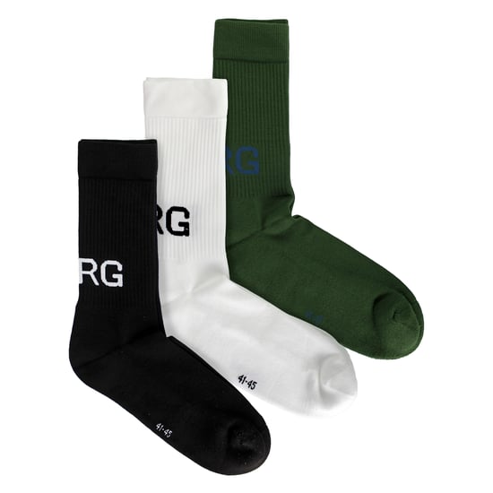 3-Pack Core Sport Geribbelde Top Crew Sokken voor Mannen - Image 5