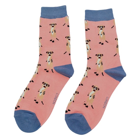 1 Verpakking Dames Novelty Dierenpatroon Bamboosokken - Image 4