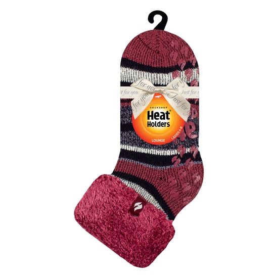 Vrouwen Zachte Gestreepte Lounge Sokken voor de Winter - Image 2
