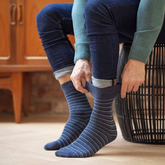 6 Paar Mannen NON-ELASTISCHE Katoenen Rijke Noviteit Gebreide Sokken - Image 4