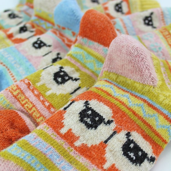 Dames 12-pack Alpaca Sokken met Schapenpatroon - Image 4