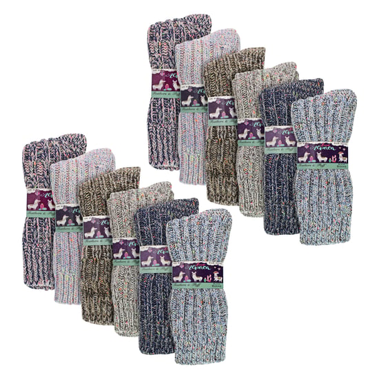 Dames 12-Pack Alpaca Boot Sokken - Image 2
