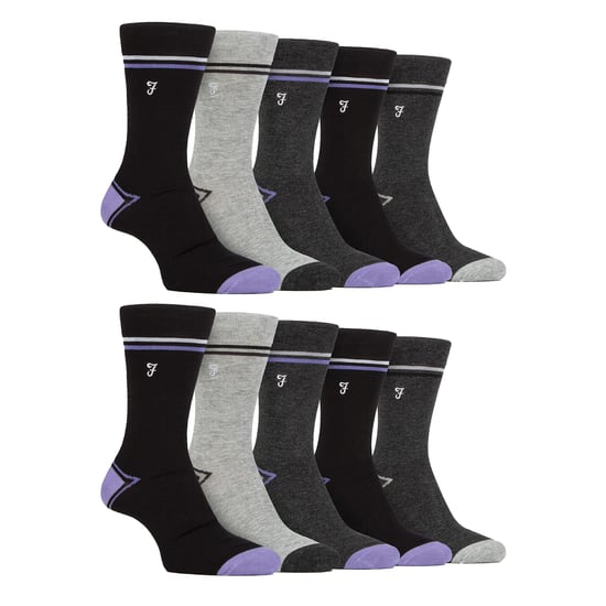 Heren 10-pack Heldere Bamboosokken - Image 1