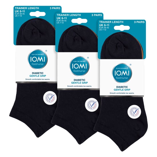 9-Pack Heren Diabetische Trainingssokken | Niet-elastische Extra Wijd EnkelSokken - Image 2