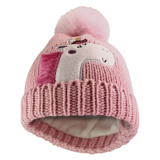 Kinderen Eenhoorn Beanie Hoed met Pom Pom | Jongens & Meisjes Winterhoed met Bobbel - Image 3