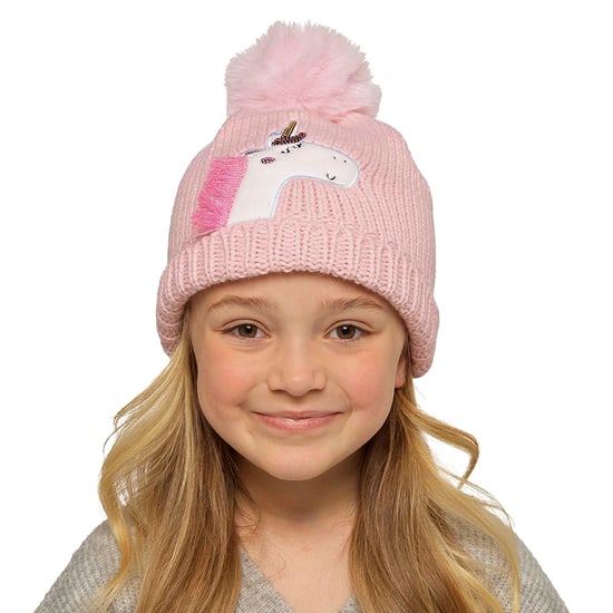 Kinderen Eenhoorn Beanie Hoed met Pom Pom | Jongens & Meisjes Winterhoed met Bobbel - Image 5
