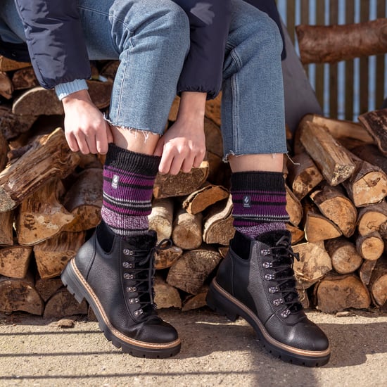 Dames Thermo Lite Patroon Sokken voor de Winter - Image 3