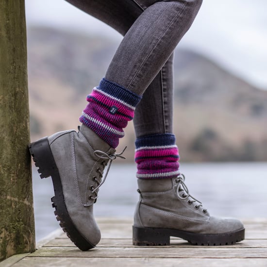 Dames Thermo Lite Patroon Sokken voor de Winter - Image 5