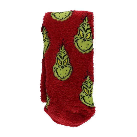Dames Grinch Sokken | Grappige Rode Grinch Ontwerp Kerstsokken - Image 2