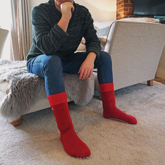 Heren Thermische Binnen Slippersokken met Grip - Image 5