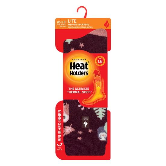 Dames Thermisch Lichte Patroonsokken voor de Winter - Image 2