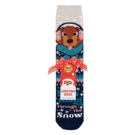 Dames Lite Thermische Kerst Novelty Patroon Sokken - Image 2