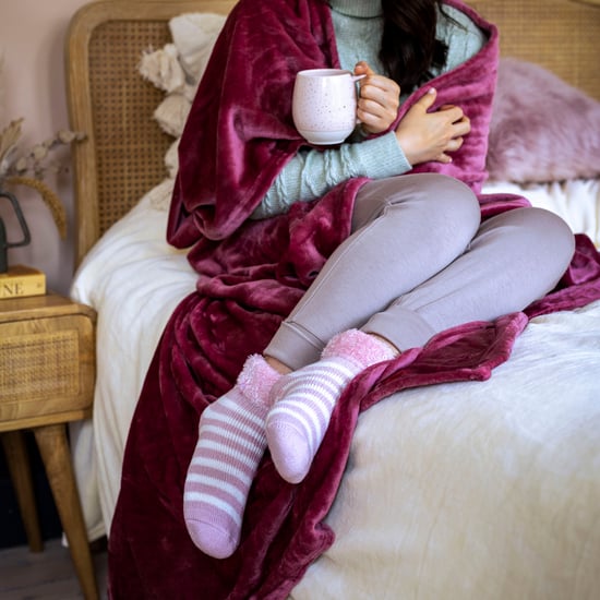 Vrouwen Zachte Gestreepte Lounge Sokken voor de Winter - Image 3