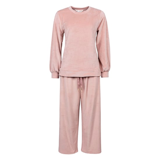 Dames Winter Loungewear Comfortabele Set | Zielverwarmende Thermo Roze Pyjama Set - Image 1