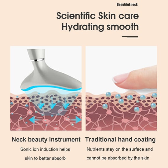 Hals & Jawline Definer LED anti-ageing systeem - ( Roze kleur ) - Image 4