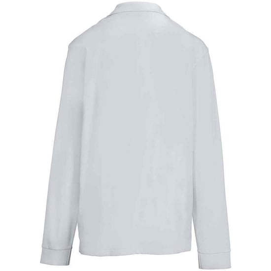 SOLS unisex volwassen piqué poloshirt met lange mouwen (Puur Grijs) - Image 2