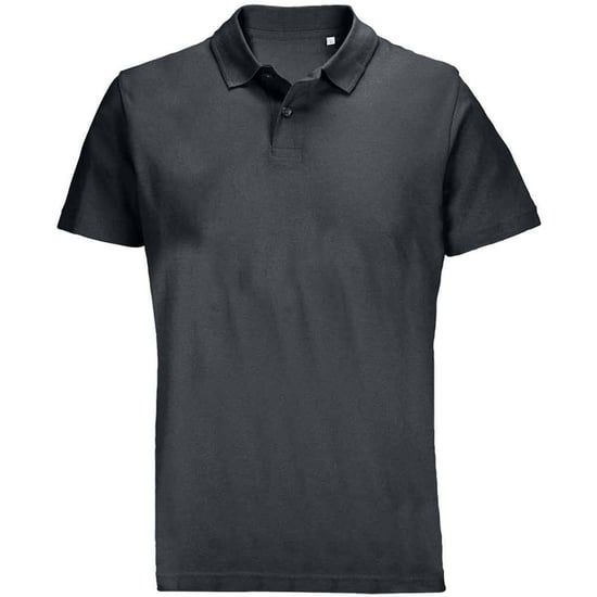 SOLS Pulse piqué poloshirt voor volwassenen, uniseks (Muisgrijs) - Image 1