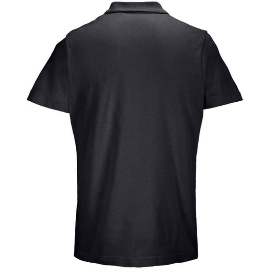 SOLS Pulse piqué poloshirt voor volwassenen, uniseks (Zwart) - Image 2