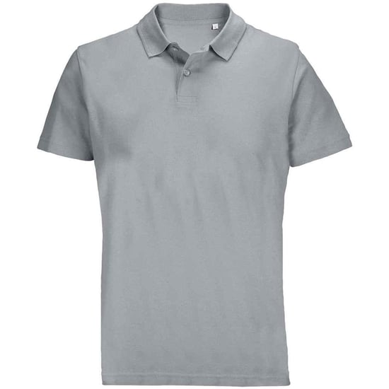 SOLS Pulse piqué poloshirt voor volwassenen, uniseks (Puur Grijs) - Image 1