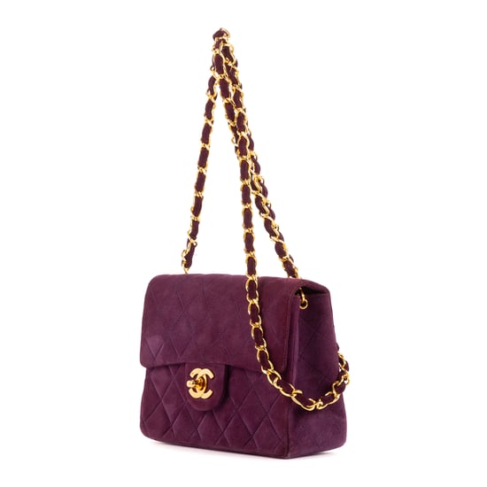 Rare Mini Suede Square Flap  Schoudertas - Image 2