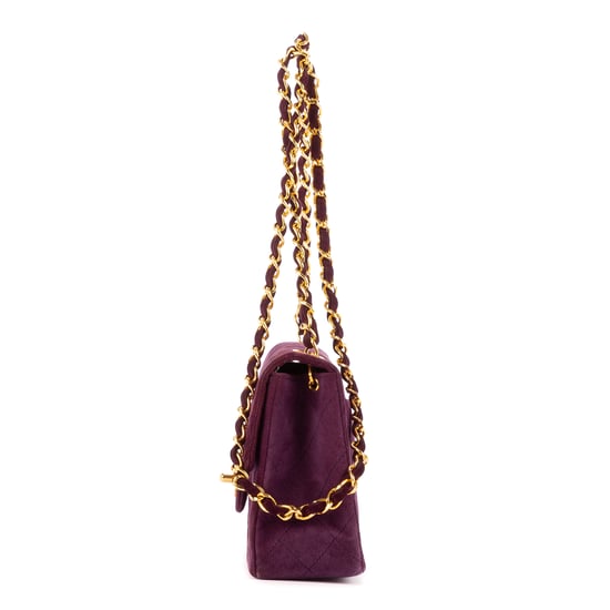 Rare Mini Suede Square Flap  Schoudertas - Image 3