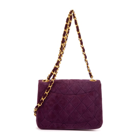 Rare Mini Suede Square Flap  Schoudertas - Image 4