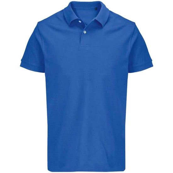SOLS Unisex Adult Pacific Piqué Tweelingnaaldssteek Poloshirt (Koningsblauw) - Image 1