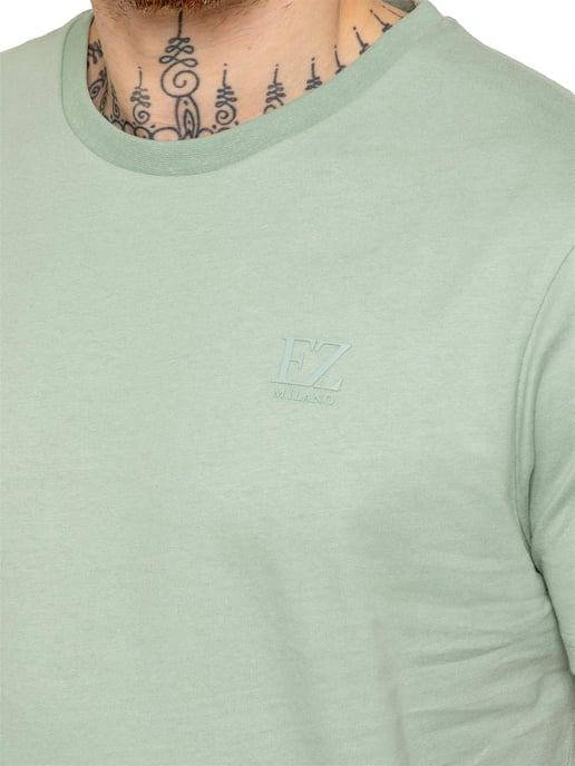 Enzo | Heren T-shirt met ronde hals - Image 3