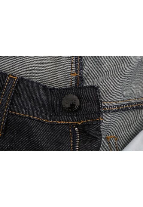 Costume National Dames Donkerblauwe Katoenen Classic Fit Jeans - Image 5