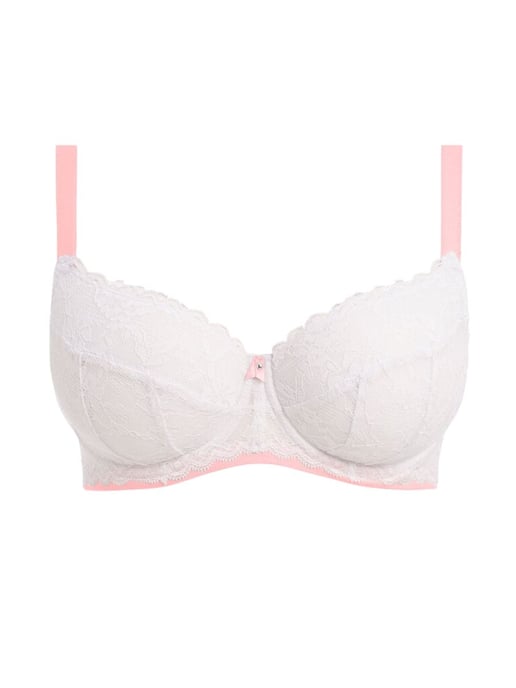Offbeat Underwired Padded Half Cup Bra - Image 4