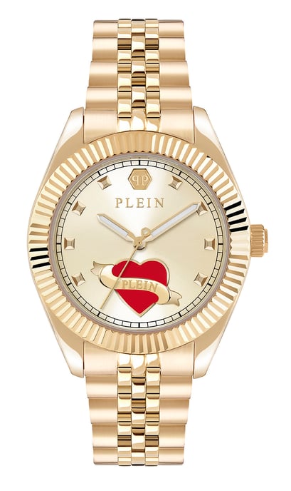 Philipp Plein Plein Valentine Dames Gouden Horloge PW2BA0725 - Image 1
