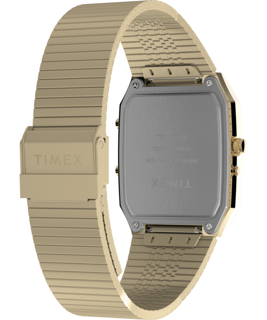 Timex Q Timex Heruitgave Heren Gouden Horloge TW2Y06000 - Image 4