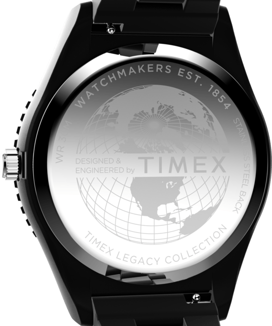 Timex Legacy Heren Zwarte Horloge TW2Y04500 - Image 3