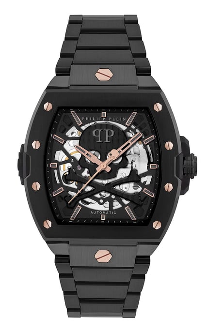 Philipp Plein The $keleton2.0 Heren Zwarte Horloge PWJFA0725 - Image 1