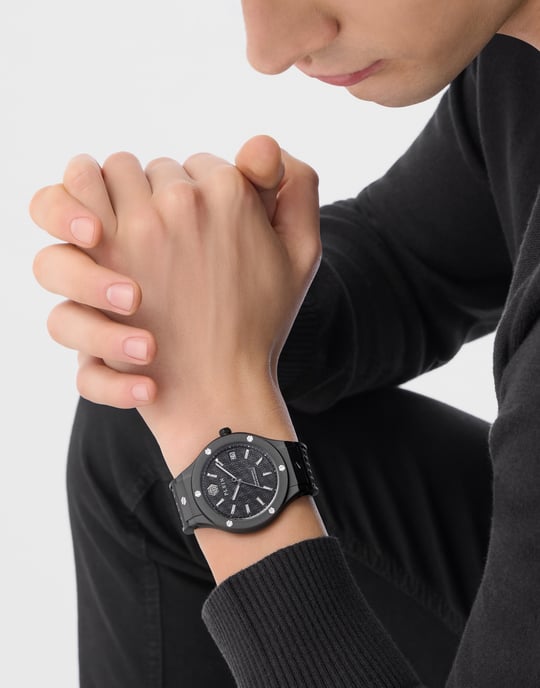 Philipp Plein Plein Underdog Heren Zwarte Horloge PWUFA0325 - Image 3