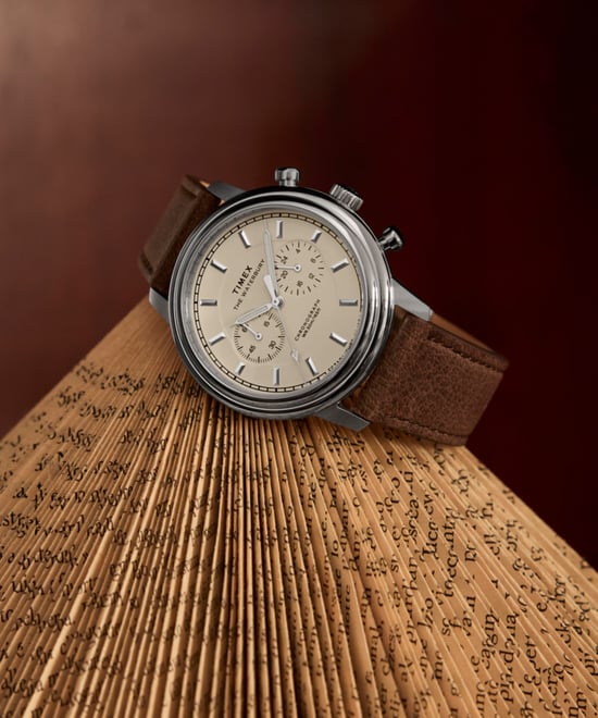 Timex Waterbury Metropolitan Heren Brown Horloge TW2Y23500 - Image 5