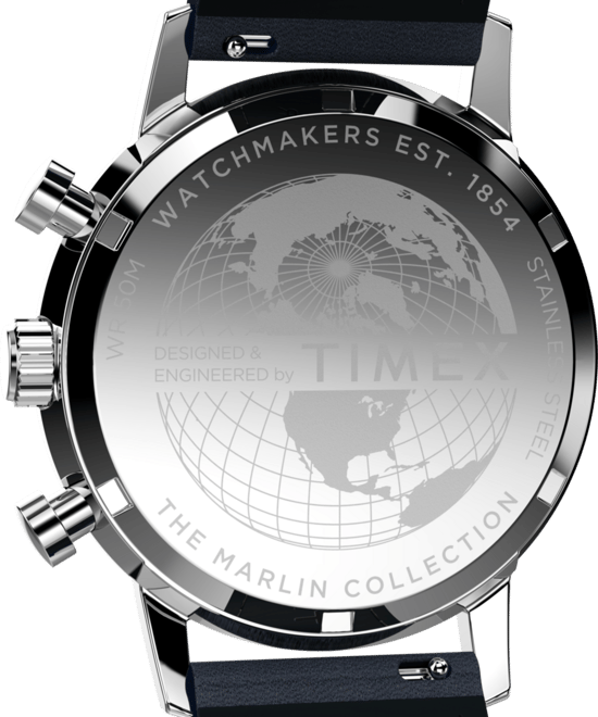 Timex Marlin Heren Blauwe Horloge TW2W99000 - Image 3