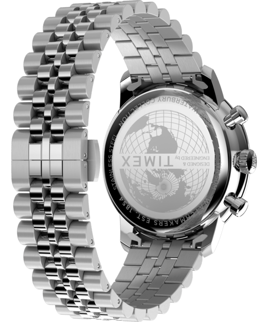 Timex Waterbury Metropolitan Heren Zilveren Horloge TW2Y23400 - Image 4