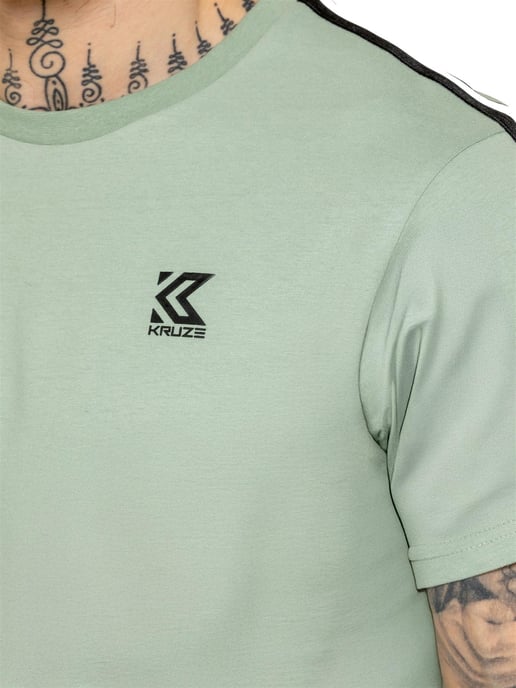 Kruze | Heren Tape T-Shirt - Image 3