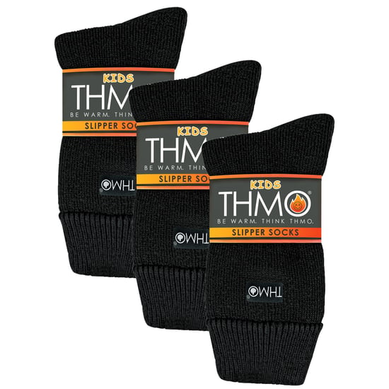1 Pack Kinderen Binnen Thermo Slippersokken met Grip - Image 2