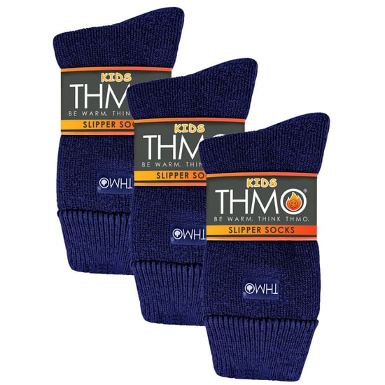 1 Pack Kinderen Binnen Thermo Slippersokken met Grip - Image 2