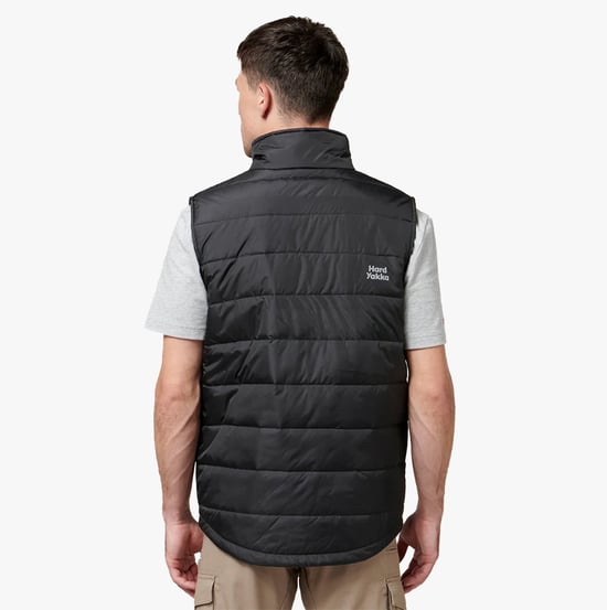 Hard Yakka PUFFA 2.0 Heren Bodywarmers Zwart - Image 3