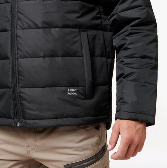 Hard Yakka PUFFA 2.0 Herenjack zwart - Image 3