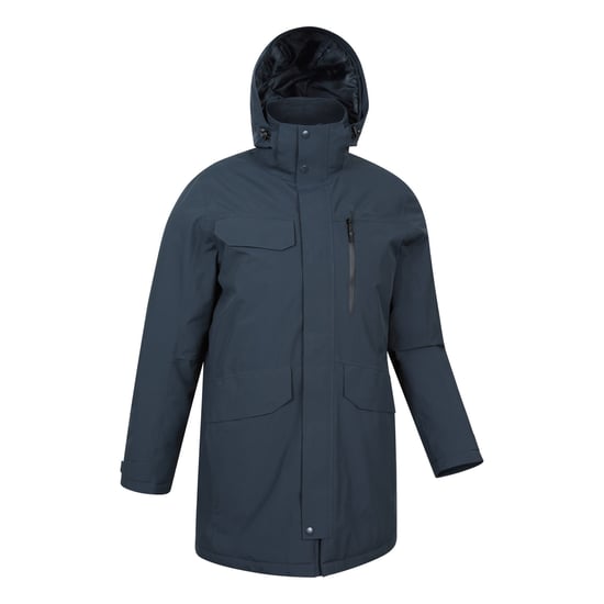 Mountain Warehouse Waterdicht gewatteerd herenjack (Marine) - Image 3
