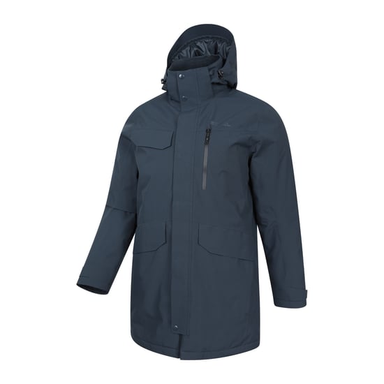 Mountain Warehouse Waterdicht gewatteerd herenjack (Marine) - Image 4