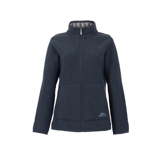 Weird Fish Dames Sontee Macaroni Eco Vriendelijke Jas (Navy) - Image 1